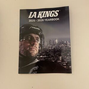 LA KINGS 2025-2026 Yearbook - Black Cover
